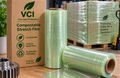 Compostable VCI stretch film